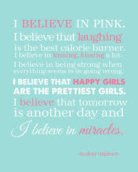 I Believe In Pink Print Audrey Hepburn Quotes Digital Download Pdf Quotes Cool Words I Believe In Pink