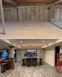 Tim and his fiancé purchased their first home in december of 2019. Before After Finished Basements Nj