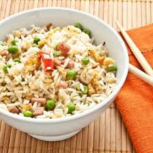 Riz Saute Aux Petits Pois Lard Fume Et Menthe Recette Riz Cantonais Recette Riz Recette Riz Cantonais