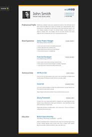 Create a perfect resume with our online curriculum vitae maker in just a few steps. 40 Great Html Cv Resume Templates Template Idesignow