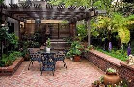 Hopefully, the patio design ideas and pictures found on this page will help inspire you to create the perfect outdoor space for your taste and lifestyle. Making Your Outdoor Living Space More Enjoyable Dig This Design Small Brick Patio Small Patio Garden Backyard Patio