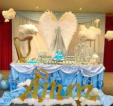 25% off with code take25zazzle. 1st Birthday Party Decorations Diy Christening Backdrop For Baby Boy Novocom Top