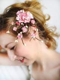 Items Similar To Cherry Blossom Hair Accessories Pink Bridal Flower Hair Clip Wedding Hair Pie Bridal Hair Flower Clip Pink Flower Hair Pink Flower Hair Clip