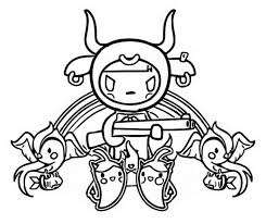 Coloring page tokidoki cactus friends 6. Tokidoki Coloring Pages Print For Free 50 Pictures