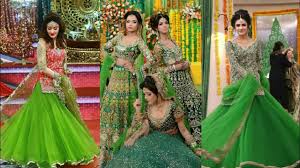 Green Lehenga Ideas For Mehendi Function Mehndi Dresses For Girls Youtube
