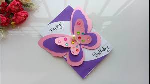Design custom greeting cards in 5 minutes ➤ hundreds of templates, 2m+ photos, 130+ fonts. Beautiful Handmade Birthday Card Birthday Card Idea Youtube