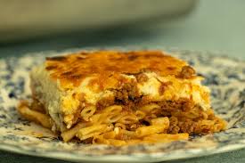 This link is to an external site that may or may not meet accessibility guidelines. Pastitsio Greek Lasagna Tray Bake Dimitras Dishes