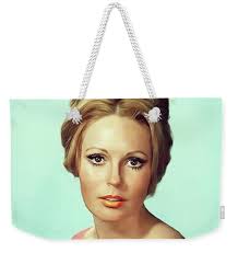 Veronica Carlson, Actress #2 Metal Print by Esoterica Art Agency