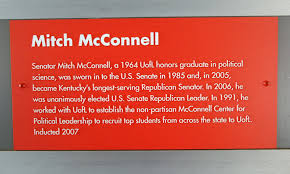 The 1984 united states senate election in kentucky was held on november 5, 1984. Mitch Mcconnell College Of Arts Sciences