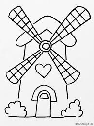 Kleurplaat Nationale Molendag Knutseltips Nationale Molen En Gemalendagen Molens Knutselen Zel Knutselen Met Rietjes Knutselen Koningsdag Ballon Knutselen