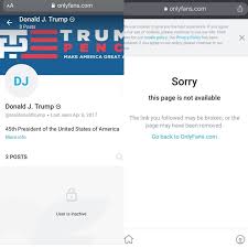 Social media has become a part and parcel of everyone's life. Has Donald Trump Opened An Onlyfans Account An Investigation Dazed