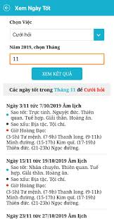 Với công cụ xem hôm nay tốt hay xấu quý vị sẽ coi được ngày đẹp. Xem Ngay Tá»'t Para Android Apk Baixar