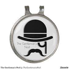 The Gentleman S Nod Golf Hat Clip Ball Markers Golf Ball Markers Golf Ball