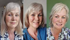 Completed the transfer to all natural Color in about a year😁 I used to  have real dark- blond/ brown hair, but had the first grey hairs before I  was 20. The past