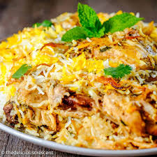 chicken biryani the delicious crescent