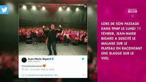 Retrouvez les pieds dans le plat et toute l'équipe de cyril hanouna de 16h à 18h30. Jean Marie Bigard Attaque Apres Sa Blague Sur Le Viol La Lourde Sanction D Un Festival D Humour Video Dailymotion