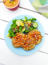 Check spelling or type a new query. Zucchini Fritters With Paprika Sauce Vegan Gluten Free Oil Free The Vegan Monster