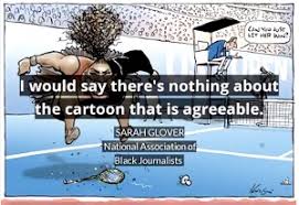 She held her left hand over her mouth and tried to hold back tears while getting ready to serve. Nabj Denounces Herald Sun Cartoon Of Serena Williams And Naomi Osaka National Association Of Black Journalists