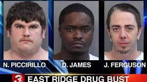 East Ridge drug bust snares three