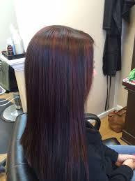 Dark Brown Burgundy Highlights Auburn Hair Color Burgundy Burgundy Brown Hair Hair Color Auburn