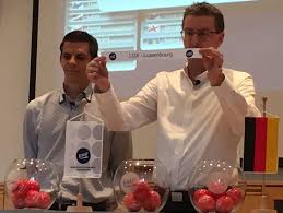 Étapes de l'installation d'un sol en taraflex pour un match télévisé. Campionatul Mondial De Handbal Masculin 2019 007sport