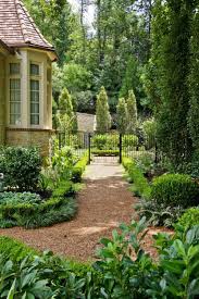 Sandy Springs Residence Atlanta Architect Norman Askins Georgiana Design Pea Gravel Patio Traditional Landscape Backyard Landscaping