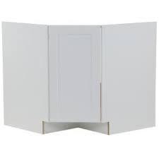 Hampton Bay Cambridge Shaker Ready To Assemble 36x34 5x24 5 In Corner Sink Base Cabinet W 1 Soft Close Door In White Cm3635c Wh The Home Depot In 2020 Corner Sink Base Cabinets Soft