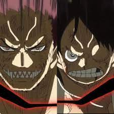 Luffy Vs Katakuri Kings Haki Clash Luffy One Piece Episodes Anime
