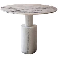 Nimbus Table In Mist White Marble Marble Tables Design Marble Table White Marble