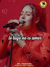 Nataly Ramírez y Orquesta: Ya No Me Finjas Amor