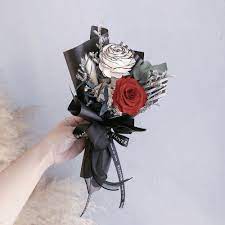 520香奈兒紅玫瑰永生花束 how to preserve flowers flowers