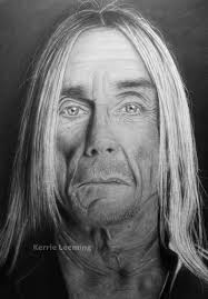 Finally finished my Iggy Pop drawing, I kept pushing myself to make it even  more realistic than the last drawing, I keep