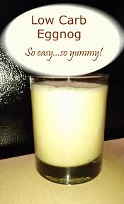 Low Carb Eggnog For A Happy New Year Or Anytime Low Carb Eggnog Recipe Low Carb Christmas Eggnog Recipe