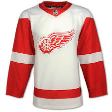 Adidas Authentic On Ice Detroit Red Wings Road Jersey
