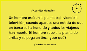 Pon a prueba tu sentido comun con ocurrentes acertjios de logica con respuestaes francamente genial entrenar la mente de los mas pequenos para resolver adivinanzas graciosas. 9 Acertijos Mentales De Logica Con Respuesta Planeta Curioso