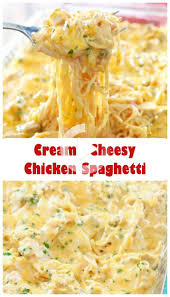 Cremeuse Au Fromage Poulet Recette Spaghetti In 2020 Chicken Spaghetti Recipes Cheesy Chicken Spaghetti Creamy Cheesy Chicken Spaghetti Recipe