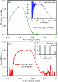 A Absorption Spectrum Of Bilirubin In Aqueous Solution Ph 7 5 Download Scientific Diagram