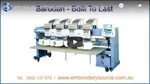 Barudan Embroidery Machines Australia