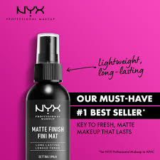 Get the best deals on nyx matte finish setting spray and save up to 70% off at poshmark now! Nyx Professional Makeup Long Lasting Makeup Setting Spray Matte Finish Buy Nyx Professional Makeup Long Lasting Makeup Setting Spray Matte Finish Online At Best Price In India Nykaa