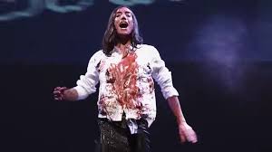 All who step on it die. The Daring Dazzling Doozy Of Devolver Digital S E3 Conferences Gaming Trend