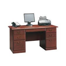 Sauder kersley executive desk & reviews these pictures of this page are about:sauder executive desk. Sauder Heritage Hill 60inw Executive Desk Classic Cherry