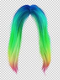 Green Wig Picsart Photo Studio Dye Hair Png Clipart Color Dye Editing Email Facebook Free Png