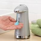 Hands free soap dispenser