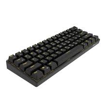 Royal Kludge Rk61 Wired Bluetooth Keyboard Dual Mode 60 Golden Ice Blue Backlit 61 Key Portable Mechanical Gaming Keyboa In 2020 Keyboard Bluetooth Keyboard Ice Blue