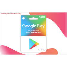 Google play gift card is the perfect gift for any occasion. Google Play Gift Code Card Malaysia My Rm200 Shopee Malaysia