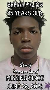 SEMAJ MAJOR The Florida Department of Law Enforcement issued a Missing  Child Alert Wednesday morning for a 15-year-old boy from Hollywood.  According to police, Semaj Major was last seen in the 2800 ...