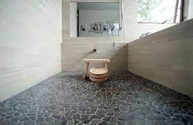 18 Stylish And Tranquil Japanese Bathroom Designs Japanese Bathroom Marble Bathroom Floor Bathroom Flooring Options