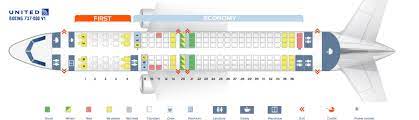 Seat Map Boeing 737 800 United Airlines Best Seats In Plane