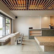 Casa Nostra Fruit Store In Barcelona Cafe Design Coffee Roastery Terrazzo