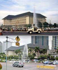 Bank Indonesia Dan Bunderan Air Mantjur Djl Mh Thamrin Djakarta 1965 1969 Bank Indonesia Dan Bunderan Bi Jakarta 2017 Indonesia Dunia Air